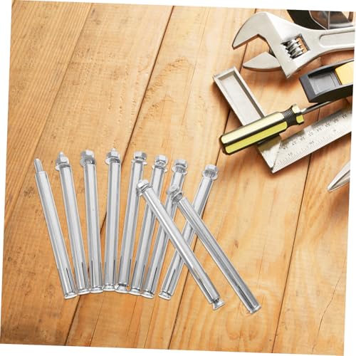 Pernos de expansión galvanizados POPETPOP 10 unidades miniatura 6