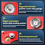 GX-E-CS4-I PCP Air Compressor, Max 5800Psi,350W Powerful Motor - Image 5