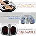 SereneLife SLFTMSG35 Shiatsu Foot Massager - Shiatsu Therapy for Heels, Toes and Ankles for Pain Relief and Comfort, Heat Function and Different Intensity Levels, with Remote Control