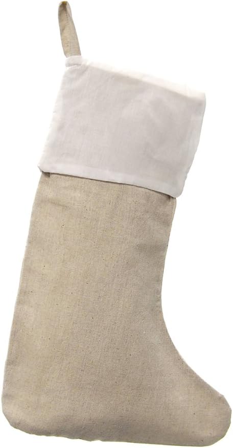 Natural christmas stockings Clearance