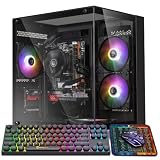 Desktop Computer Gaming PC, i5 CPU Up to 3.6GHz, ,16GB RAM, 256GB SSD,