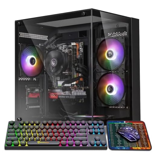 Desktop Computer Gaming PC, i5 CPU Up to 3.6GHz, ,16GB RAM, 256GB SSD,