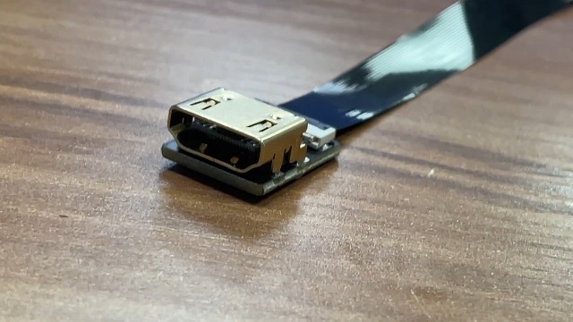 Cablecc CYFPV Dual 90 Graden Rechts-Up Schuine HDMI Type A Male naar Male HDTV FPC Platte Kabel voor FPV HDTV Multicopter Luchtfotografie 10CM