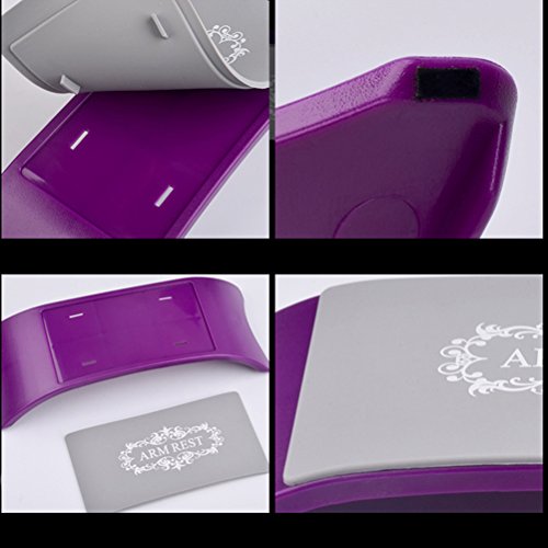 Frcolor Maniküre Zubehör Silikon Handauflage/weiches Nail Art Kissen (weiß) – Bild 3