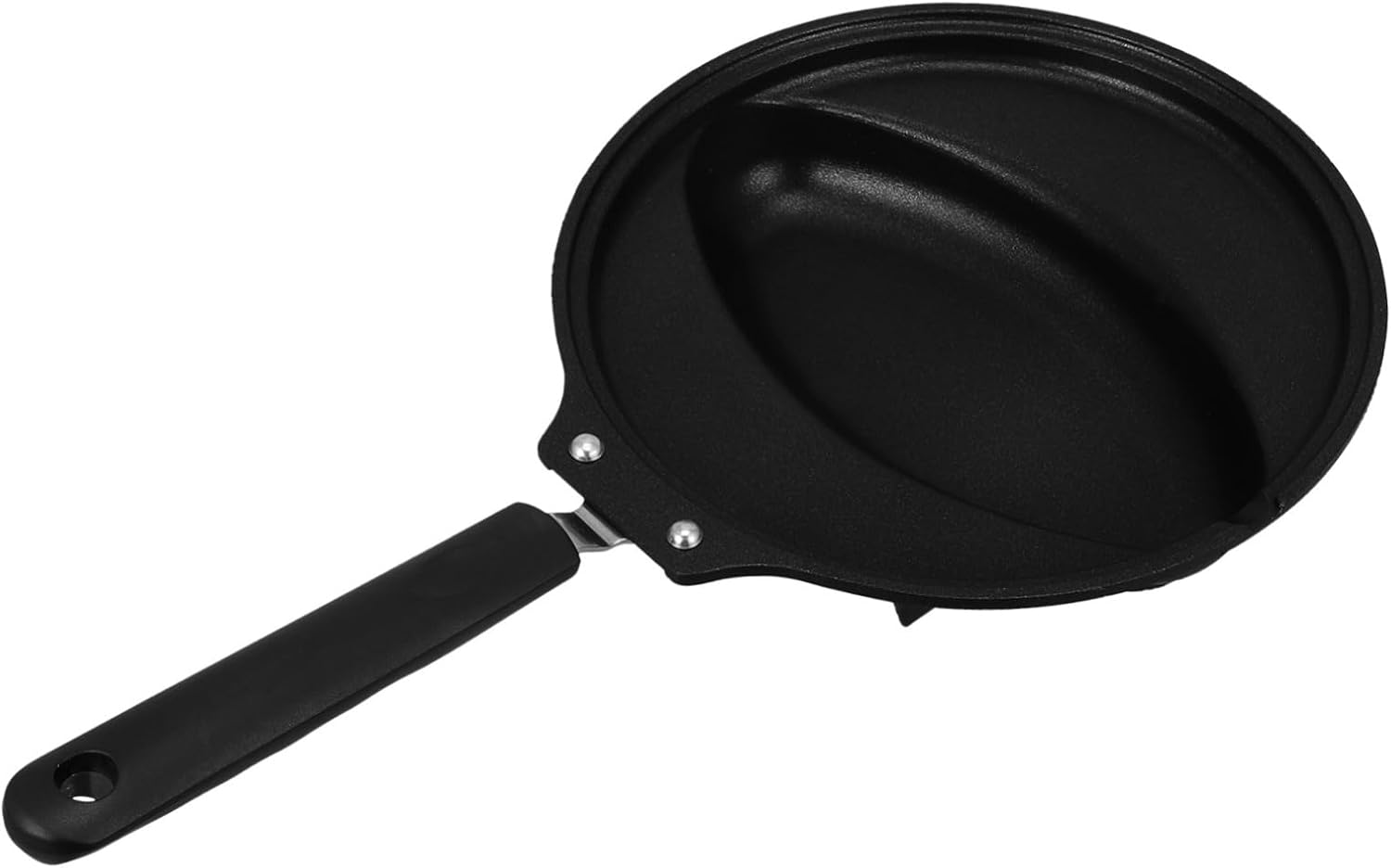 Tufduzo オムライス鍋 テフロン加工卵焼きフライパン 鉄製家庭用調理鍋 オムレツプレート 家庭、ビジネス、ギフトに最適