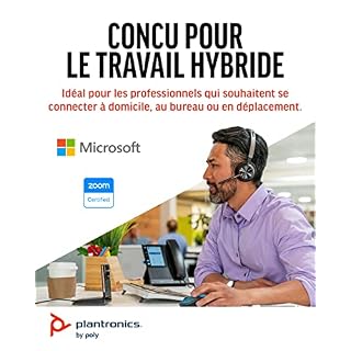 Plantronics Voyager Focus 2 UC casque sans fil + station de charge (Poly) – Active Noise Cancelling (ANC), longue durée… - Les Beatles, Paul McCartney, John Lennon, RIngo Starr, George Harrison Plantronics Voyager Focus 2 UC casque sans fil + station de charge (Poly) - Active Noise Cancelling (ANC), longue durée… – Image 2