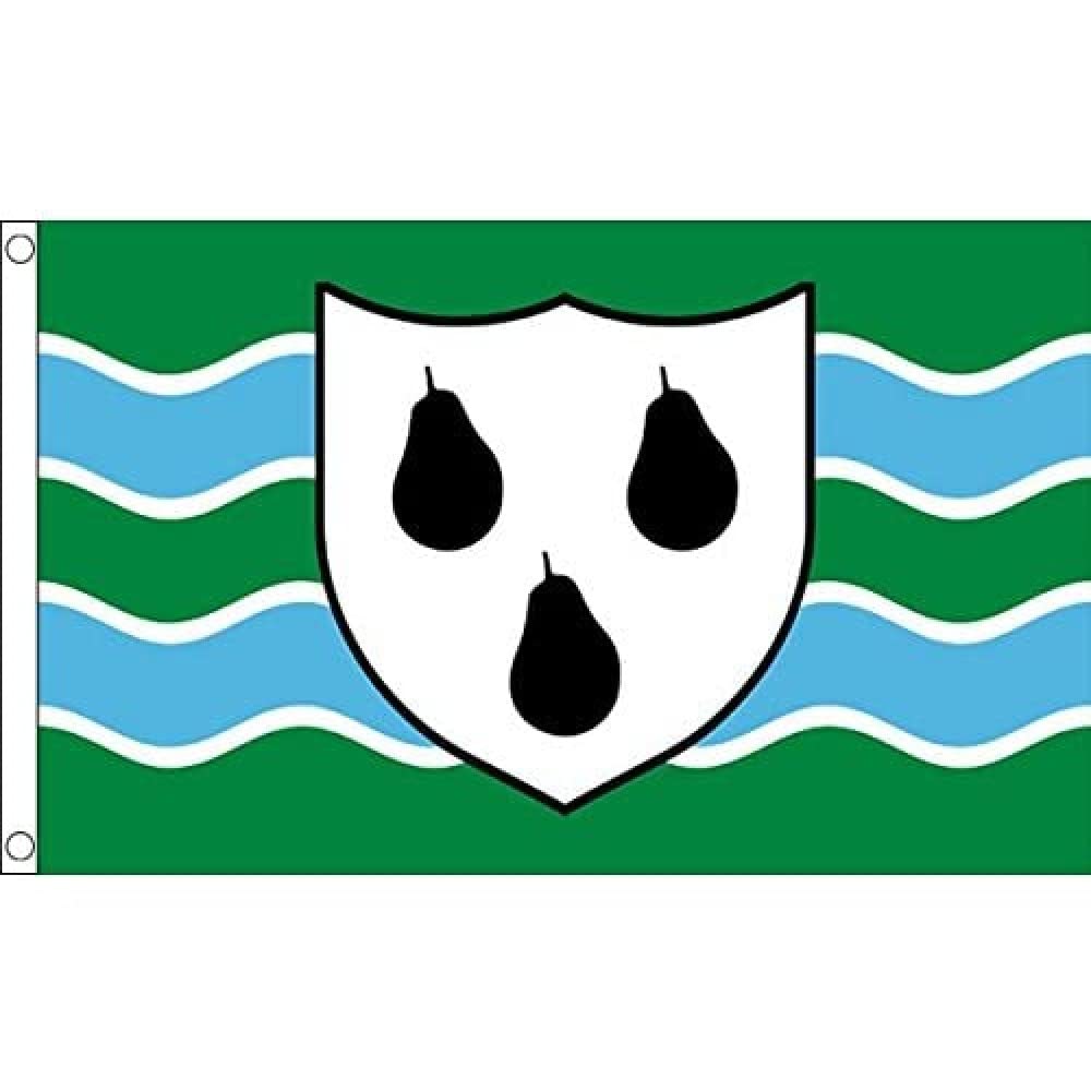 AZ FLAG Flagge Worcestershire - 150x90cm Polyester Mit Ösen