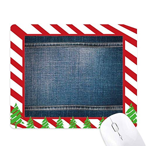 Tapis de souris jean cowboy doublure textile pour ordinateur
