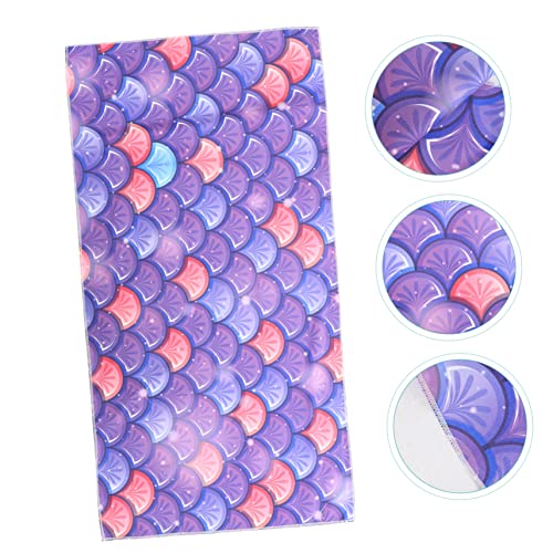 FRCOLOR Toalha De Banho De Sereia Para Meninas 4 Unidades Toalha Envoltória Toalha De Cabelo Turbant