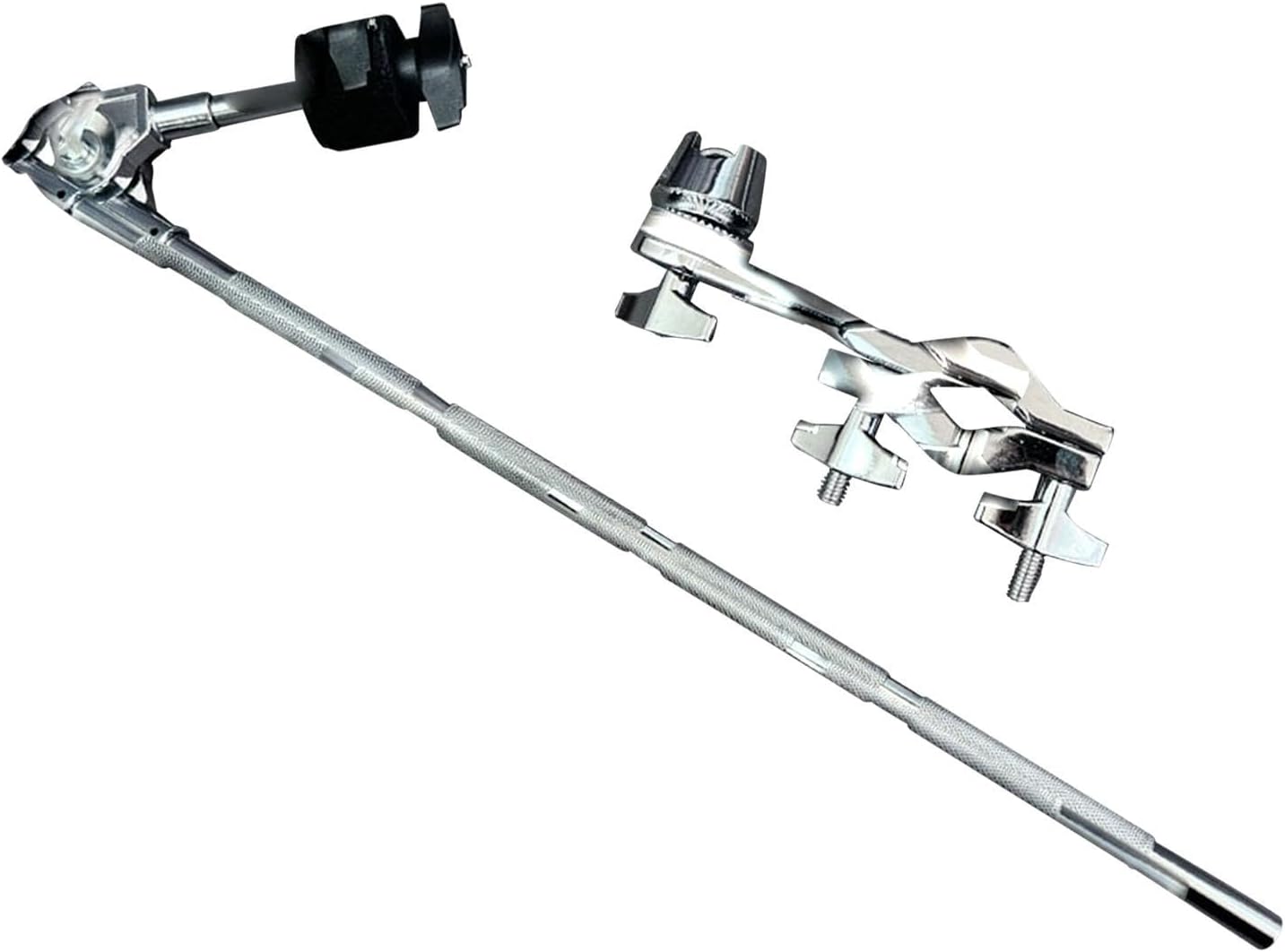 Generic Drum Clamp Holder with Adjustable Cymbal Arm and Stand Clips