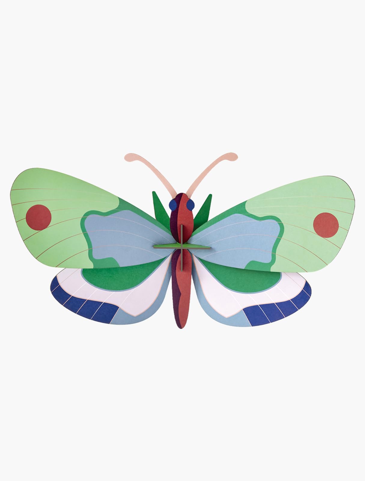 studio ROOF, Wall Art Butterfly, Mint Forest Butterfly, Eco-Friendly & Creative Gift