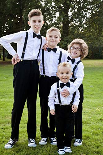Image of Tuxedo Neck bow tie for Infants,Kids,Toddlers, Boys,Men - Hand sewn & Handcrafted