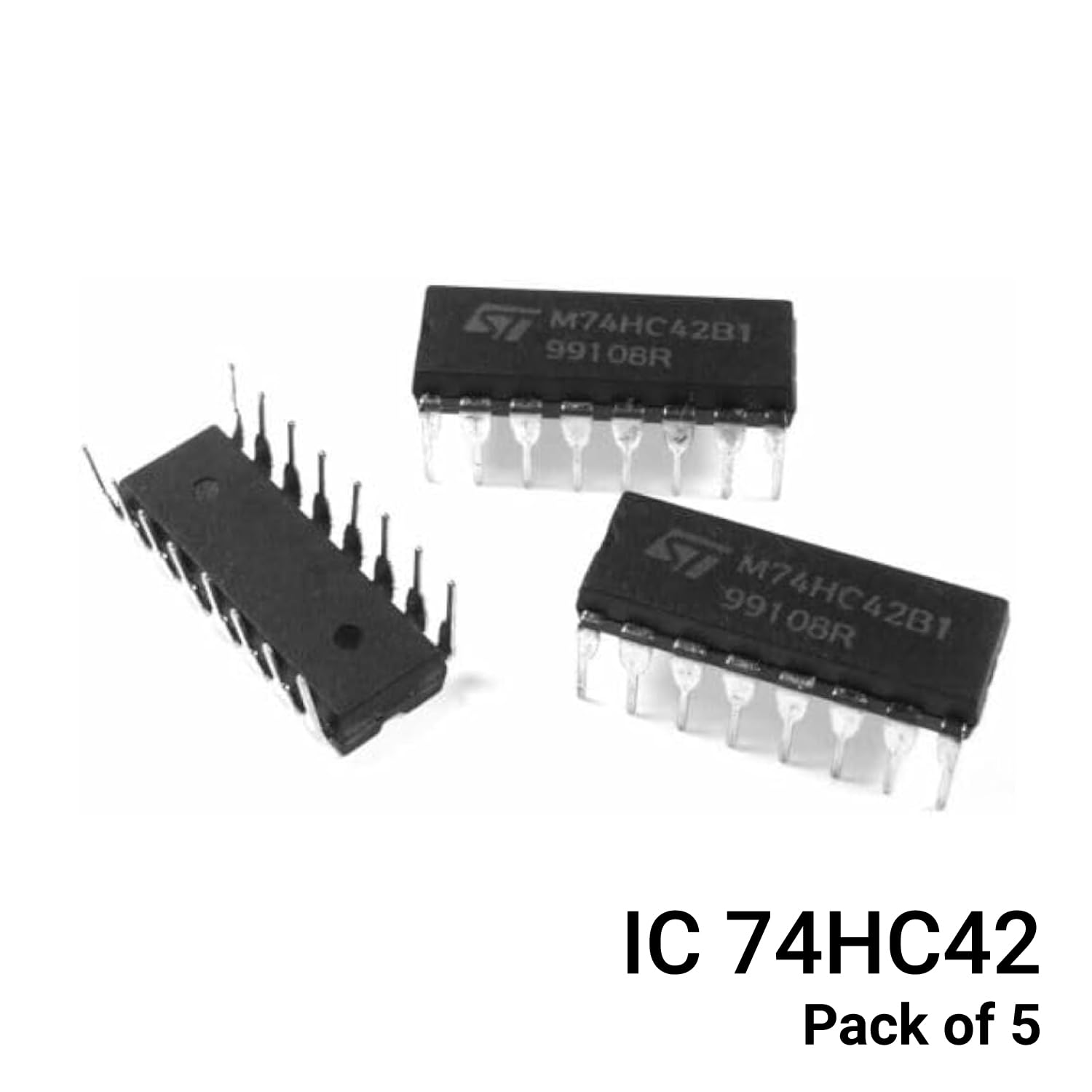 74LS42/7442 BCD to Decimal Decoder IC - Pack of 5 : Amazon.in