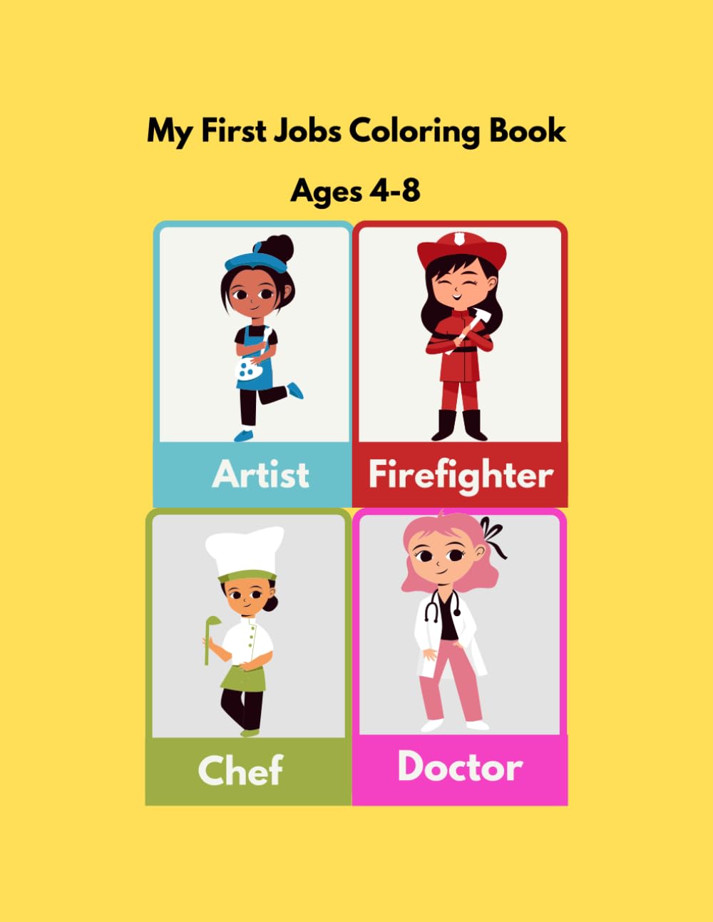 My First Jobs Coloring Book