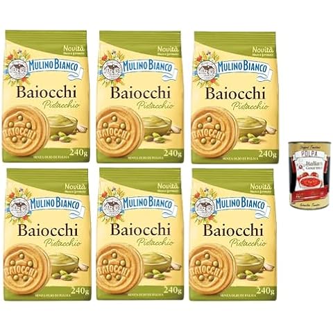 Biscuits Baiocchi Pistacchio Mulino Bianco Cover