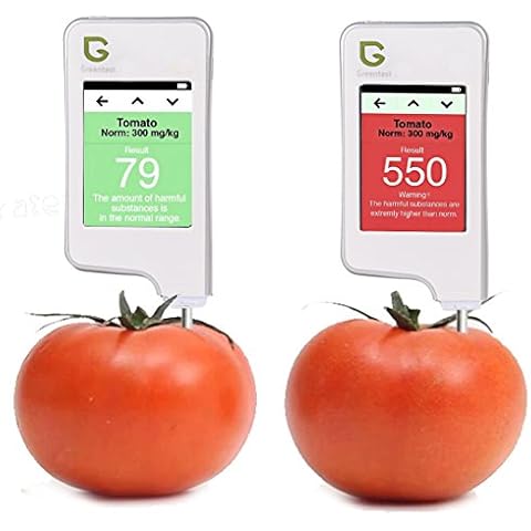 Greentest, High Accuracy Food Detector, Nitrate Tester for Fruit and Vegetable,White Cover