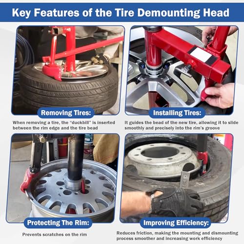 Image of 5 Pack Replacement for Hunter Tire Machine Duck Head /Duck Bill TCR343 221-675-2-B TC250 TC300 TC325 TC350 TC2000 TC3250 TC 3305 TC 3300 TC 3315 TC 3500 TC 3715 Changers Mount /Demount Duckhead Kit