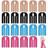 Eudomis 20 Stück Kinesiologies Tape Handgelenk Vorgeschnitten,Elastische Kinesio Tapes für Sport,Wasserfestes kinesiotape für Schmerzlinderung für Sport & Dauerhafte Unterstützung