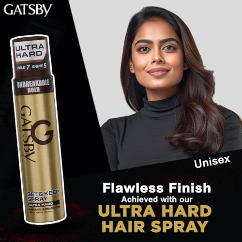 Gatsby Leather Set and Keep Hair Spray 250ml miniatura 6