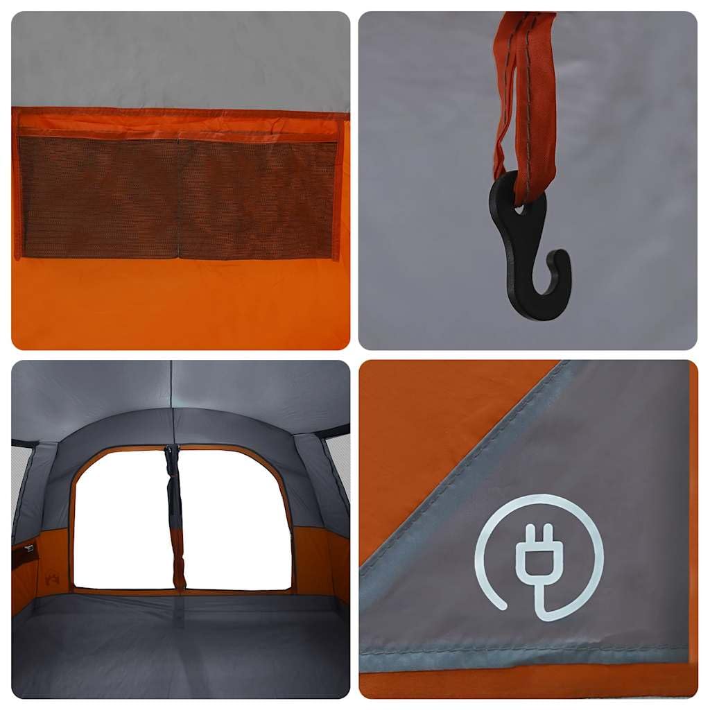 Autozelt Grün wasserfest Personen Campingzelt mit PU-beschichtetem Polyester, 435x320x, mit Belüftung, Moskitonetz und winddichtem Regenschutz für Outdoor Wandern Festival