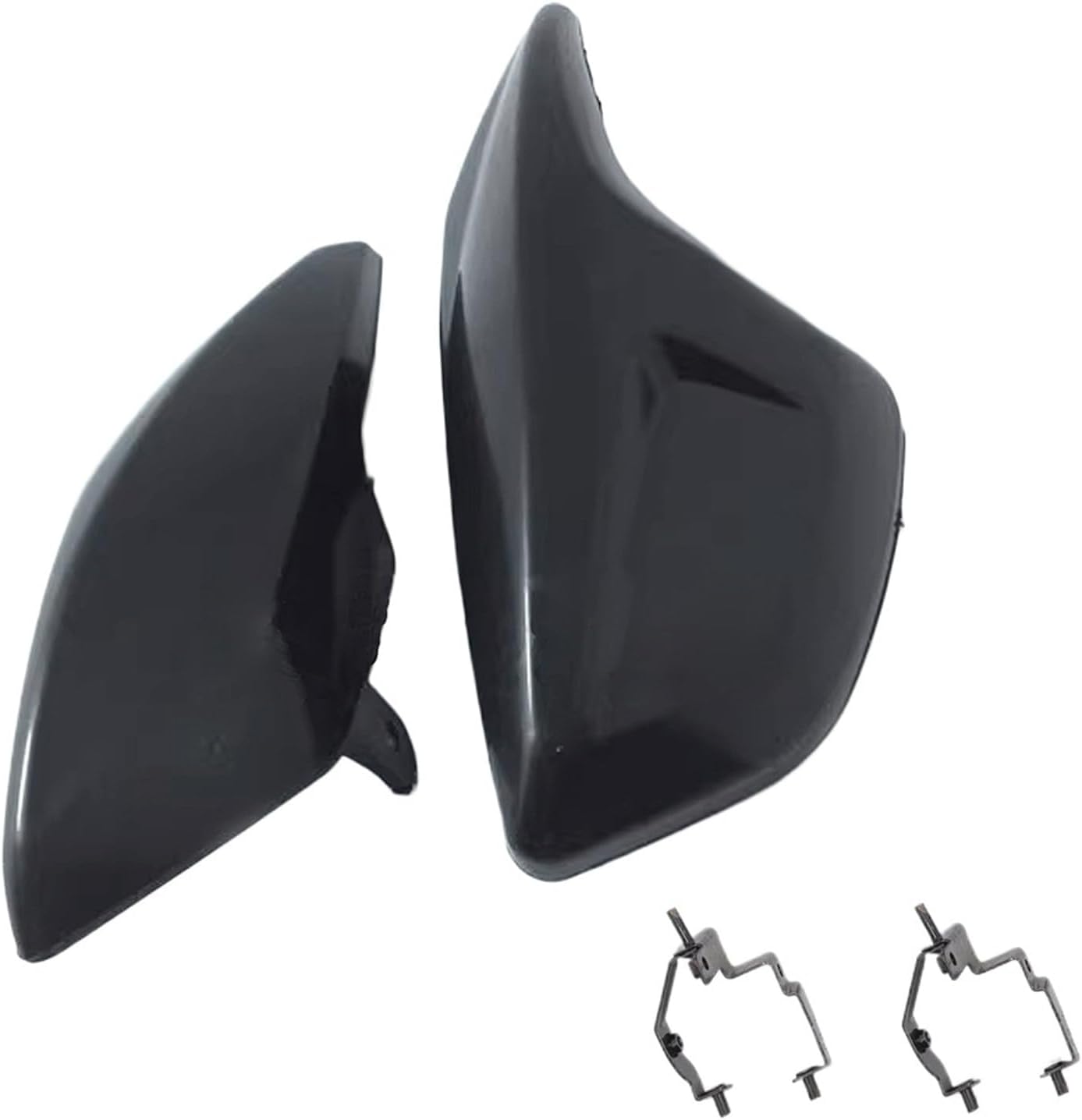 Compatible with BWS125 5S9 ZU-MA BWSR BWS FI Motorcycle Hand Guard Handguard Protector Shield(Black),Carbon Color