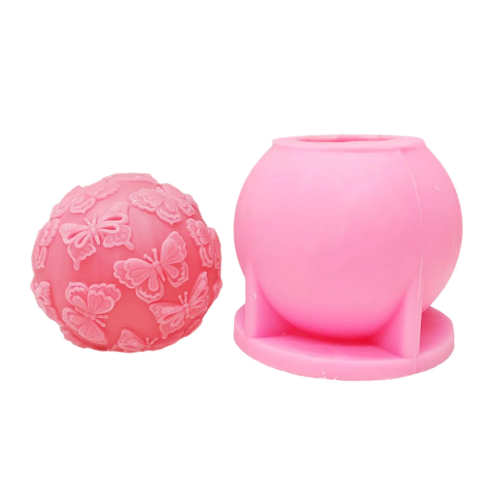 Stampo In Silicone A Forma Di Farfalla Per Candele, Gesso, Sapone E Resina – 1 Pezzo, Dettagli Tridimensionali, Facile Da Sformare