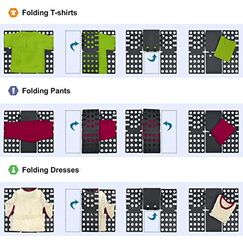 image for Geniusidea Shirt Folder Clothes Folding Board Laundry Room T Shirt Adj