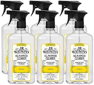 J.R. Watkins All Purpose Cleaner, 24 fl oz, Lemon (6 pack)