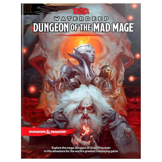 Dungeons & Dragons Waterdeep: Dungeon of the Mad Mage (Adventure Book, D&D Roleplaying Game)