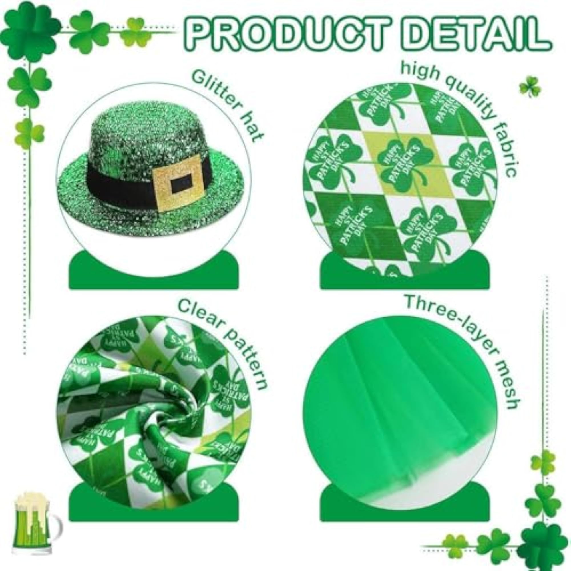 Goose Outfit Set for St. Patrick's Day Celebration