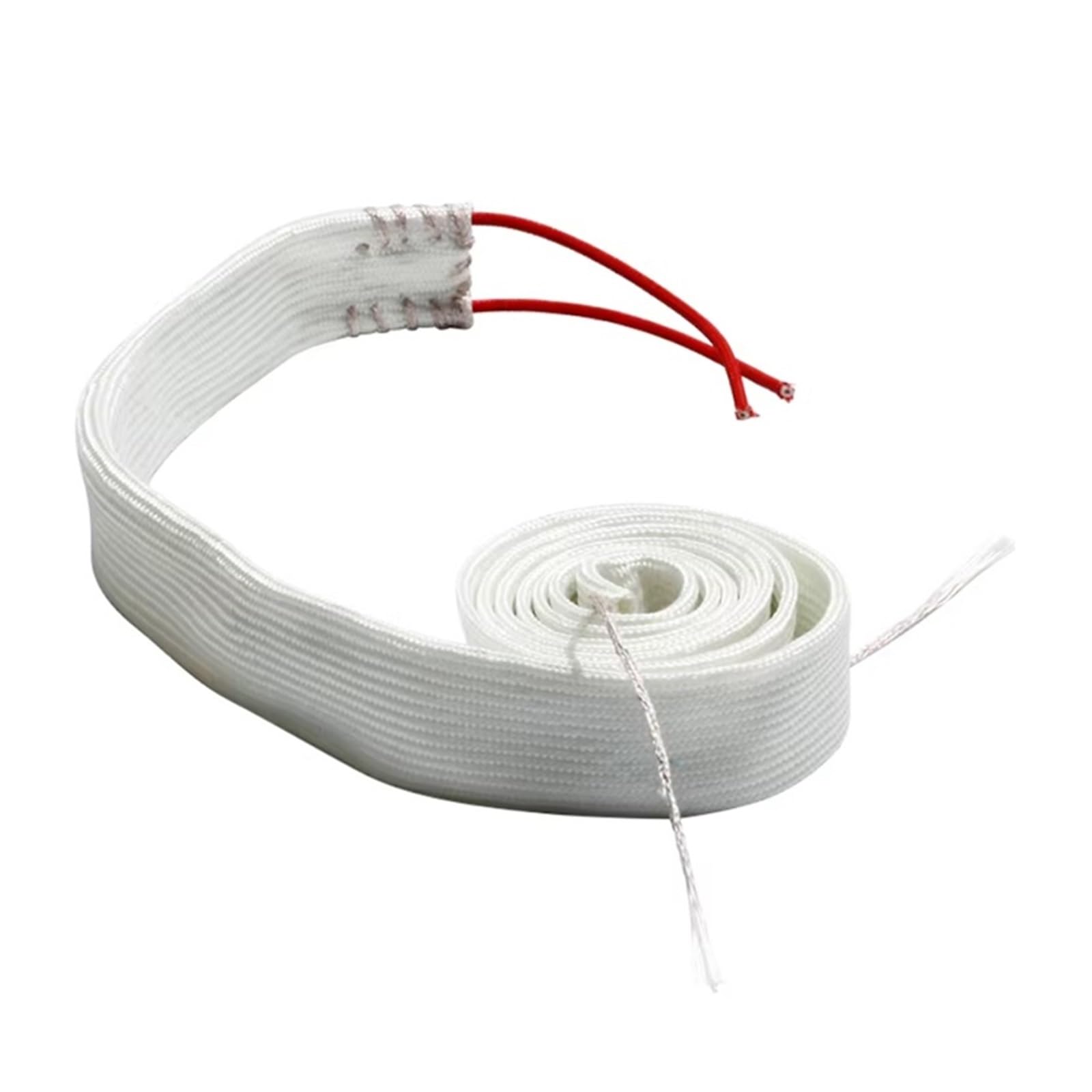 Cinta calefactora eléctrica de Fibra Vidrio 220 V, Tipo RDB, Tropical Acabado Fino, 150-200 °C, Ancho 30 mm(5M 500W)