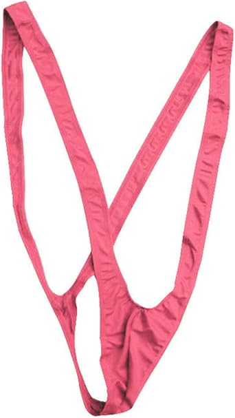 LATRAT Inside Ropa, Borat Mankini Costume, One Size for Men, Pink, M