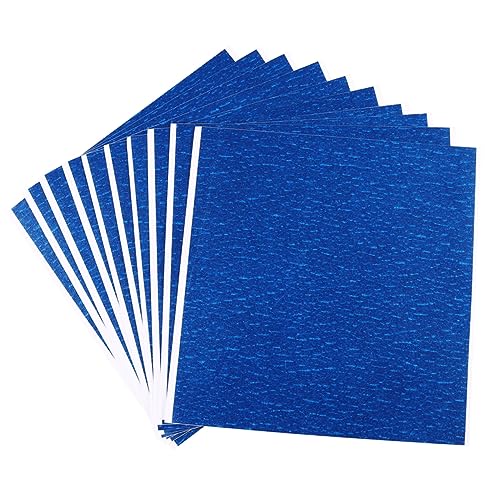 JEWEDECO Heat Bed Platform Sticker Blue Paper 210mm X 200mm 12 Sheets High Temperature Tape for 3d Printer Build Plate E