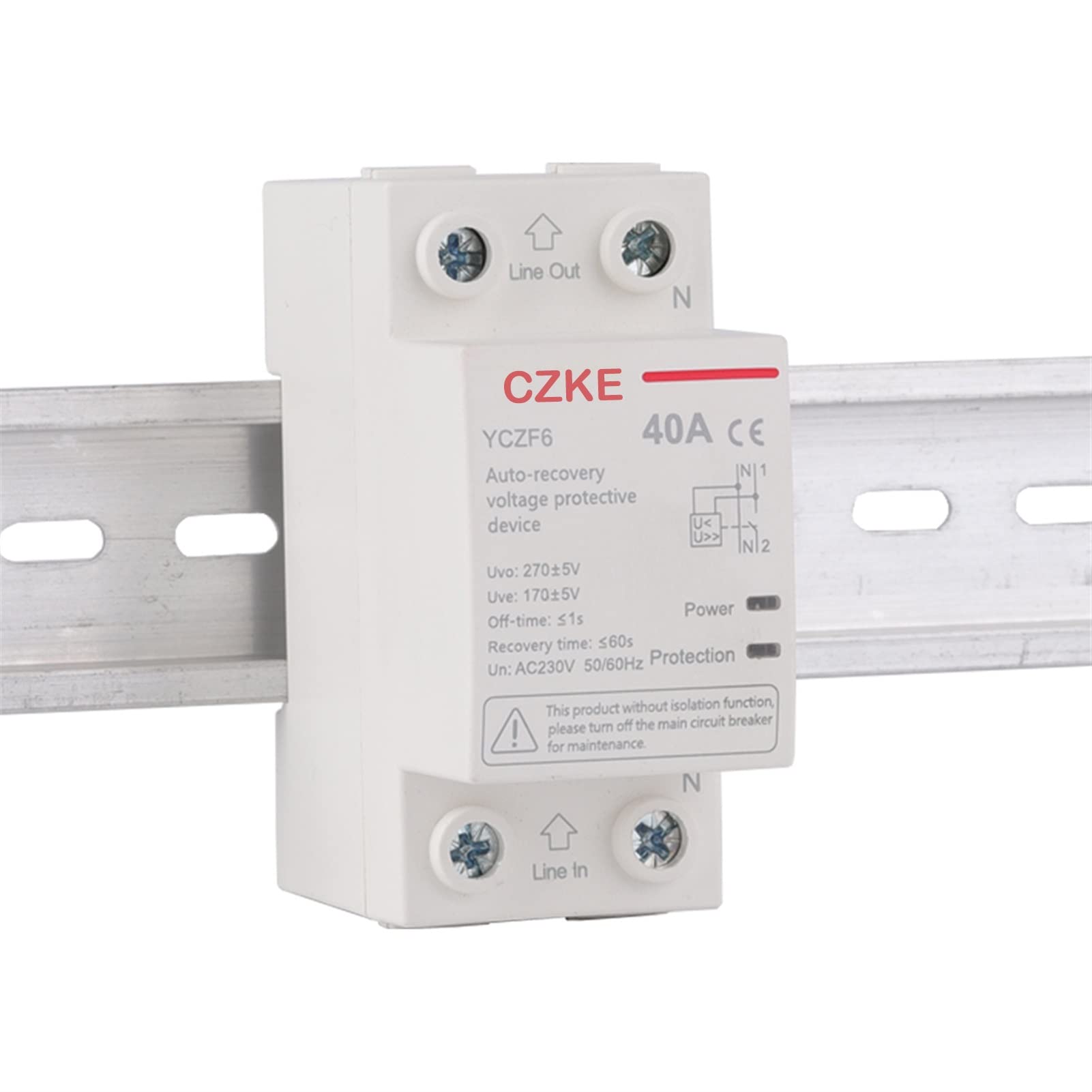Protecteur de surtension 230V 40A pour sécuriser l'électroménager de la maison - 8