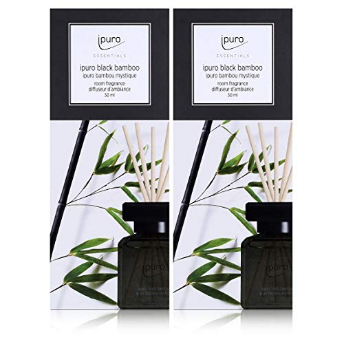 Preisvergleich Produktbild Essentials by Ipuro black bamboo 50ml Raumduft (2er Pack)
