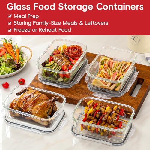 Snuvid 4-Pack 63oz Large Containers