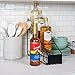 Mind Reader Coffee Syrup Station, Coffee Bar Accessories, Kitchen Countertop Organizer, Metal, 4.25