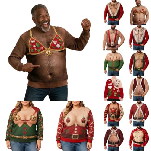 Pick-a-Body Costume Print Sweatshirt