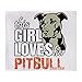 CafePress This Girl Loves Her Pitbull Throw Blanket Soft Fleece Throw Blanket, 60