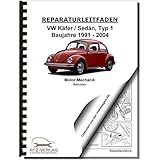 reparaturanleitung vw käfer getriebe  VW Käfer Sedan (93-03) 4-Zyl. 1,6l Benzinmotor 46-50 PS Reparaturanleitung