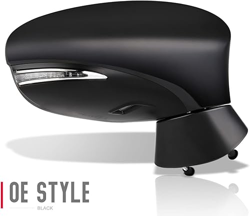 Miniatura 4 de DNA Motoring OEM-MR-LX1321112 - Espejo retrovisor plegable calefactable con ajuste de potencia lateral derecho con señal de giro + luz de charco