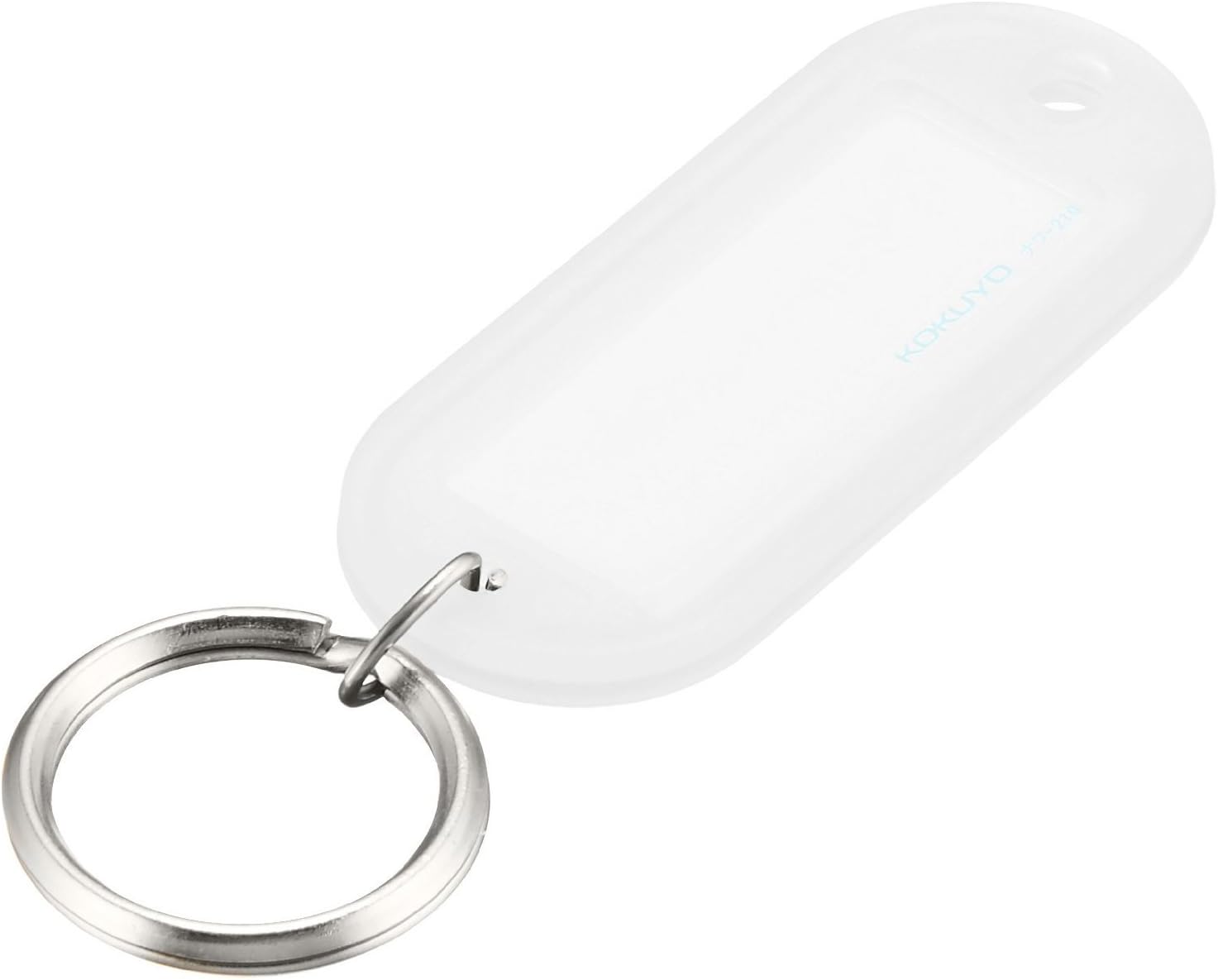 42 17mm naphthoquinone-210WX10 10-pack body 62 25 4mm card size Kokuyo key ring type name tag for double-sided printing large white (japan import)