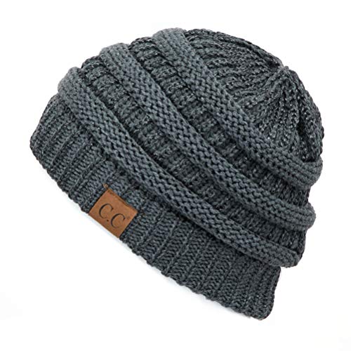 Image of C.C Exclusives Cable Knit Beanie - Thick, Soft & Warm Chunky Beanie Hats (HAT-20A)(HAT-30)(HAT-730) (YJ-816) (HAT-80)