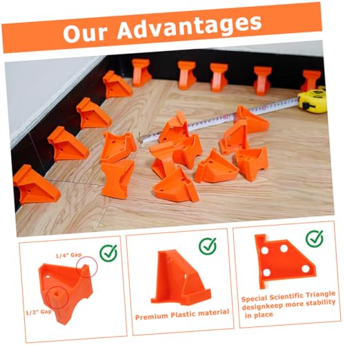 Cales espacement bois évitant la déformation du parquet flottant