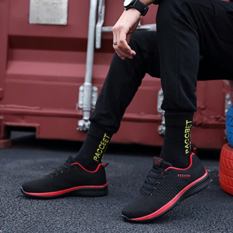 Men's Casual Dress Shoes Business Oxfords Mesh Knit Breathable Comfortable Walking Shoes Lightweight Non Slip3