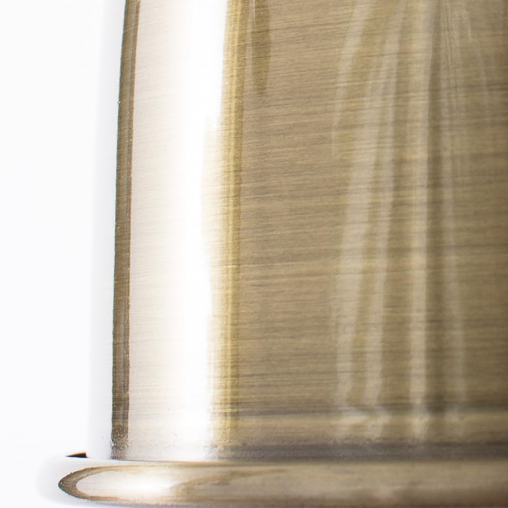 Arte Lamp Braccio Lampada da Scrivania in Metallo Bronzo Lampada da Comodino per Ufficio Studio Home Office Lettura Studio con Design Accogliente per Studio e Lettura