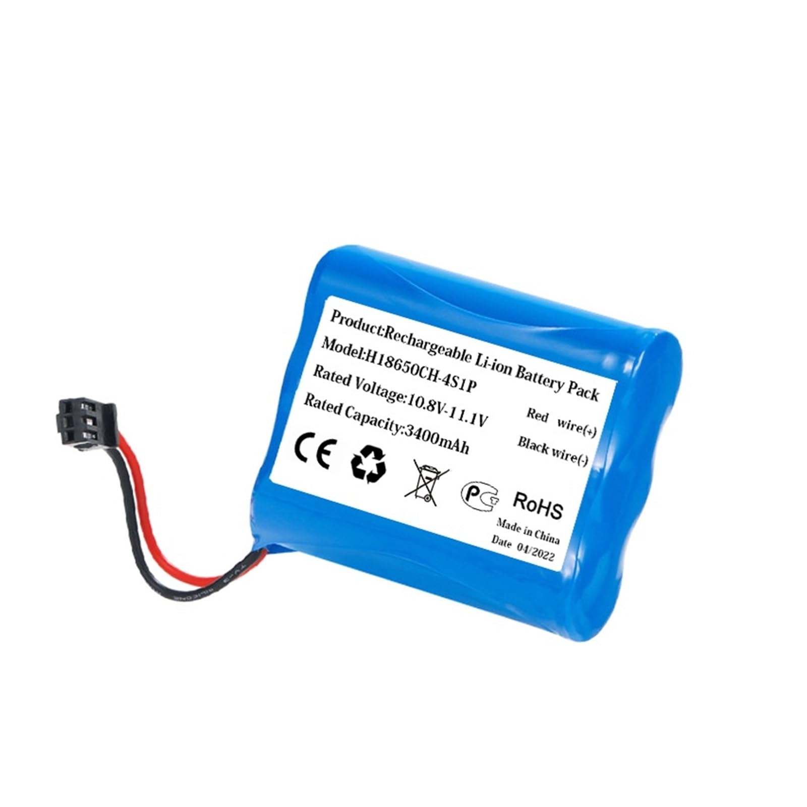 Bateria litowo-jonowa 11.1v 3400mah akumulator litowo-jonowy kompatybilny z PUPPYOO V-M611A V-M611 M611 odkurzacz robot robot mopujący (Color : 2800mAh)