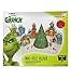Dr. Seuss's The Grinch Who-Ville Village Gingerbread Cookie Kit - 1lb Box (25oz) - Crafty Cooking Kits - Gingerbread House Building Kit - Edible Christmas Decorations