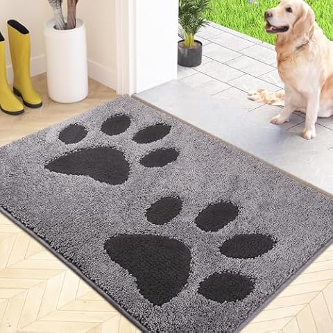 FCSDETAIL Absorbent Indoor Door Mat for Pets Cover