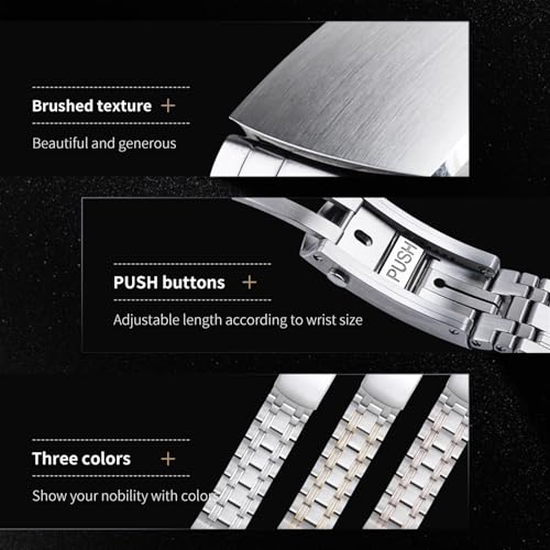 Bracelet acier 20mm SERDAS pour ajuster votre Seamaster Diver - 6